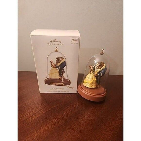 Hallmark Keepsake Ornament 2008 Beauty and the Beast "A Magical Night" - Picture 1 of 9